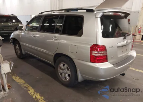 2003 Toyota Highlander Limited V6 из США, поврежденный, VIN JTEGF21A630118263